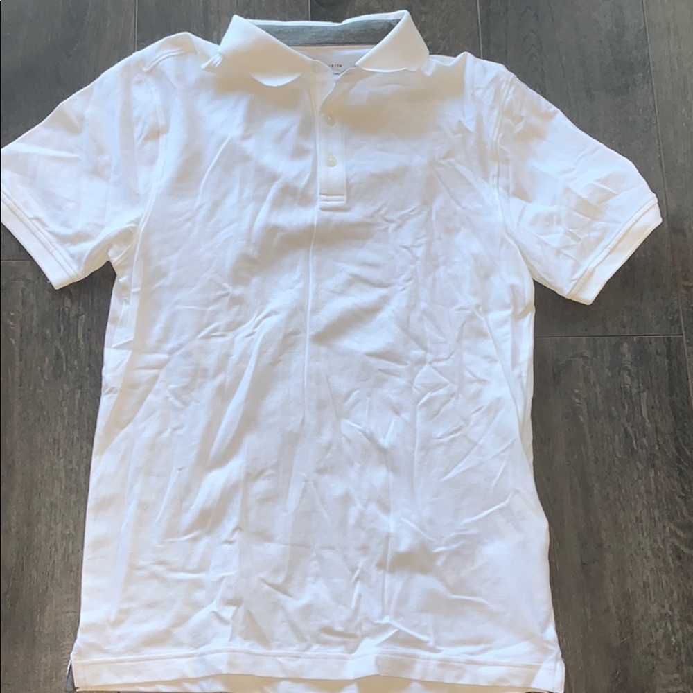 UNDER ARMOUR WHITE COLLARED SHIRT